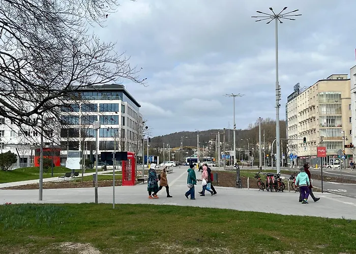 Jasne Mieszkanie Z Balkonem W Centrum Gdynia
